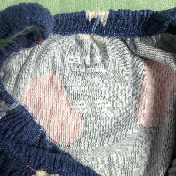 Carter's Patriotic Popsicle and Stars Tank Dress 3-6 month - Picture 2 of 4